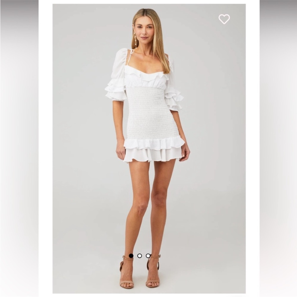 For Love And Lemons White Mini Dress - Picture 4 of 12